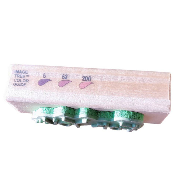 EK Success Image Tree Rubber Stamps - Script “For You” IT15A - Picture 5 of 9